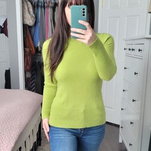 Fenn Wright Manson Lime Green Cashmere Sweater